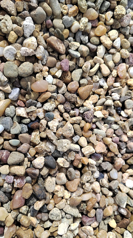 Kamenclub.ru: Галька окат (серо-желтая) фр.5-10 мм. купить  в Люберцах галька речная рыжий, желтый, рыжий, серо-желтый речная окатанная галька декоративная 5000 руб/т   фото КАМЕНЬ КЛУБ