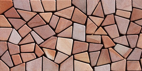 Kamenclub.ru: Песчаник брусчатка (Готика) art PSK-L-01  купить в Люберцах    2600 руб/кв.м    фото КАМЕНЬ КЛУБ