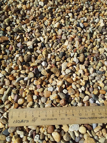 Kamenclub.ru: Галька окат (серо-желтая) фр.5-10 мм. купить  в Люберцах галька речная рыжий, желтый, рыжий, серо-желтый речная окатанная галька декоративная 5000 руб/т   фото КАМЕНЬ КЛУБ