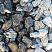 Kamenclub.ru: Щебень галтованный черный (мрамор) фр. 50-100 мм.  купить в Люберцах мрамор черный с белыми прожилками щебень ландшафтный мраморный 15000 руб/т   фото КАМЕНЬ КЛУБ