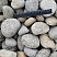 Kamenclub.ru: Галька речная окат (серо-белая) фр. 70-120 мм купить  в Люберцах галька галечник бело-серая, серо-белая, серая, белая речная природная галька  8000 руб/т   фото КАМЕНЬ КЛУБ