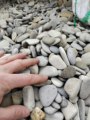 Галька черноморская фр. 40-70 мм.  купить в Люберцах фото Камень Клуб