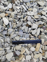 Галька черноморская фр. 20-40 мм.  купить в Люберцах фото Камень Клуб