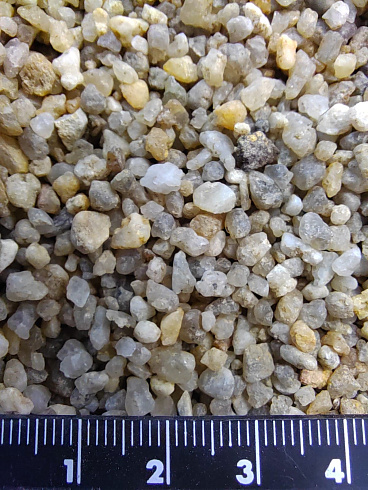 Кварцевый песок для площадок фр. 2-5 мм.  купить в Люберцах фото Камень Клуб