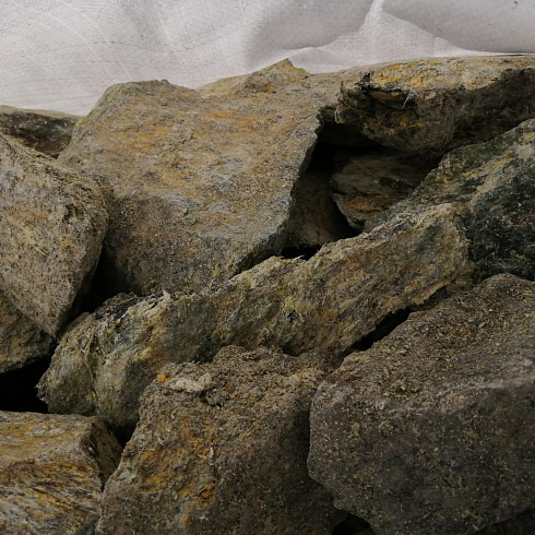 фото Змеевик салатовый  (фр. 70-100 мм)  купить в Люберцах в интернет-портале КАМЕНЬ КЛУБ