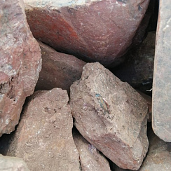 Яшма красная  (фр. 70-100 мм) фото Камень Клуб  купить в Люберцах