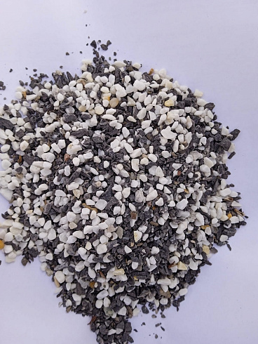 Kamenclub.ru: Мраморная крошка (щебень крошка микс: белый-зеленый-розовый) фр. 5-10 мм  купить в Люберцах мрамор белый, зеленый, розовый, разноцветный, молочный декоративная ландшафтная мраморная крошка 9500 руб/т   фото КАМЕНЬ КЛУБ