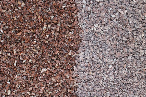 Kamenclub.ru: Мраморная крошка (щебень крошка розовый) фр. 5-10 мм.  купить в Люберцах мрамор розовый, красный щебень колотый ландшафтный декоративный  11000 руб/т   фото КАМЕНЬ КЛУБ