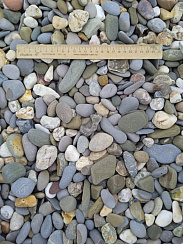 Галька Крымский берег МИКС фр. 20-40 мм.  купить в Люберцах фото Камень Клуб