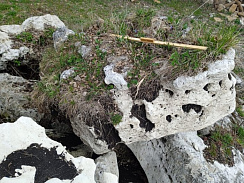 Kamenclub.ru: Выветренный известняк (степной) фр. 500-1500 мм.  купить в Люберцах    10000 руб/т   фото КАМЕНЬ КЛУБ