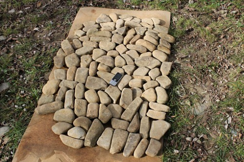 Kamenclub.ru: Песчаник брусчатка  купить в Люберцах    5 500 руб/т   фото КАМЕНЬ КЛУБ