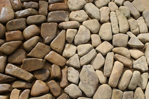 Kamenclub.ru: Песчаник брусчатка  купить в Люберцах    5 500 руб/т   фото КАМЕНЬ КЛУБ