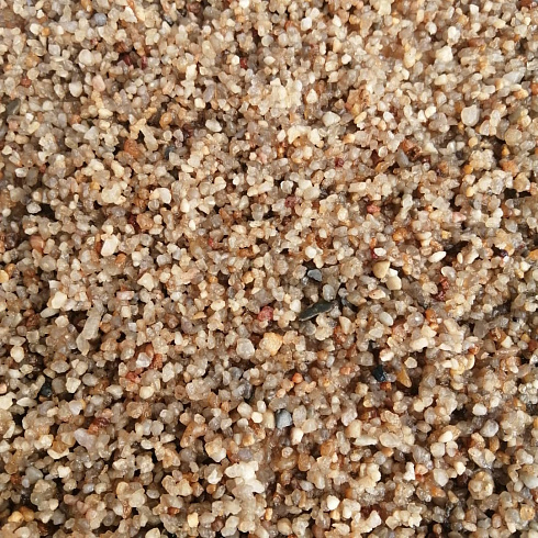 Кварцевый песок сухой фракцинированный фр. 1,6-4 мм.  купить в Люберцах фото Камень Клуб