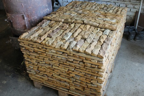 Kamenclub.ru: Песчаник (плитка) art PSG-5-02  купить в Люберцах    2400 руб/кв.м   фото КАМЕНЬ КЛУБ