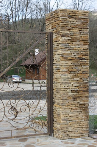 Kamenclub.ru: Песчаник (хворост) art PSG-5-06  купить в Люберцах    1 900 руб/кв.м   фото КАМЕНЬ КЛУБ