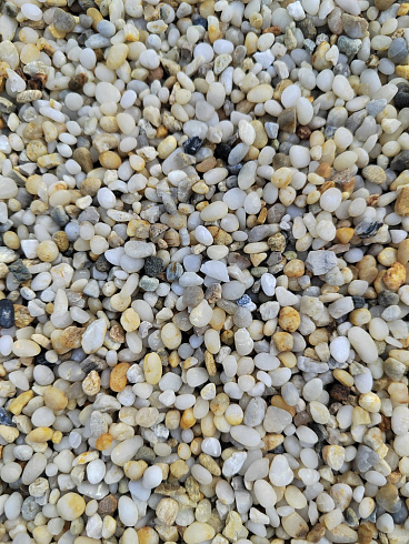 фото Галька крымская жемчужная фр. 3-5 мм. купить в Люберцах  в интернет-портале КАМЕНЬ КЛУБ