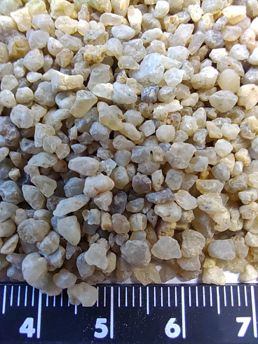Кварцевый песок сухой фракцинированный фр. 1,6-4 мм.  купить в Люберцах фото Камень Клуб