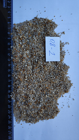 Кварцевый песок для площадок фр. 0,8 - 2 мм.  купить в Люберцах фото Камень Клуб