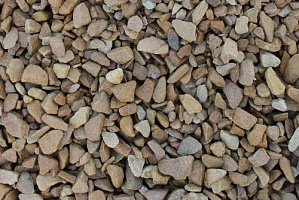 Kamenclub.ru: Щебень крошка желтый (песчаник) фр. 10-20 мм.  купить в Люберцах песчаник бежевый, серый, рыжий декоративный ландшафтный щебень колотый 9500 руб/т   фото КАМЕНЬ КЛУБ