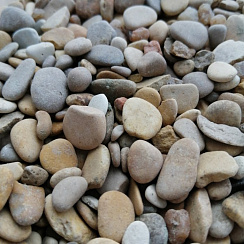 Галька каспийская фр. 3-10 мм.  купить в Люберцах фото Камень Клуб