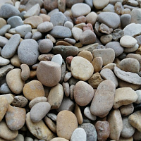 Галька каспийская фр. 3-10 мм.  купить в Люберцах фото Камень Клуб