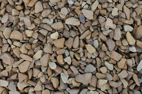 Kamenclub.ru: Щебень крошка желтый (песчаник) фр. 10-20 мм.  купить в Люберцах песчаник бежевый, серый, рыжий декоративный ландшафтный щебень колотый 9500 руб/т   фото КАМЕНЬ КЛУБ