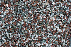 Kamenclub.ru: Мраморная крошка (щебень крошка микс: белый-зеленый-розовый) фр. 5-10 мм  купить в Люберцах мрамор белый, зеленый, розовый, разноцветный, молочный декоративная ландшафтная мраморная крошка 9500 руб/т   фото КАМЕНЬ КЛУБ