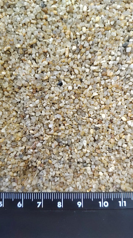 Кварцевый песок для площадок фр. 0,8 - 2 мм.  купить в Люберцах фото Камень Клуб