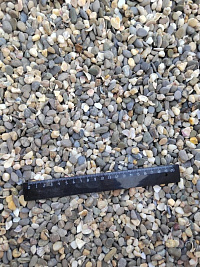 Галька крымская прибрежная фр. 5-10 мм.  купить в Люберцах фото Камень Клуб