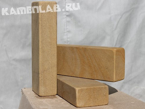 Kamenclub.ru: Бордюр садовый (песчаник) art PSG-B-01  купить в Люберцах    500 руб за 1 мп   фото КАМЕНЬ КЛУБ