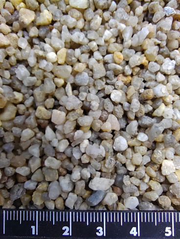 Кварцевый песок для площадок фр. 2-5 мм.  купить в Люберцах фото Камень Клуб